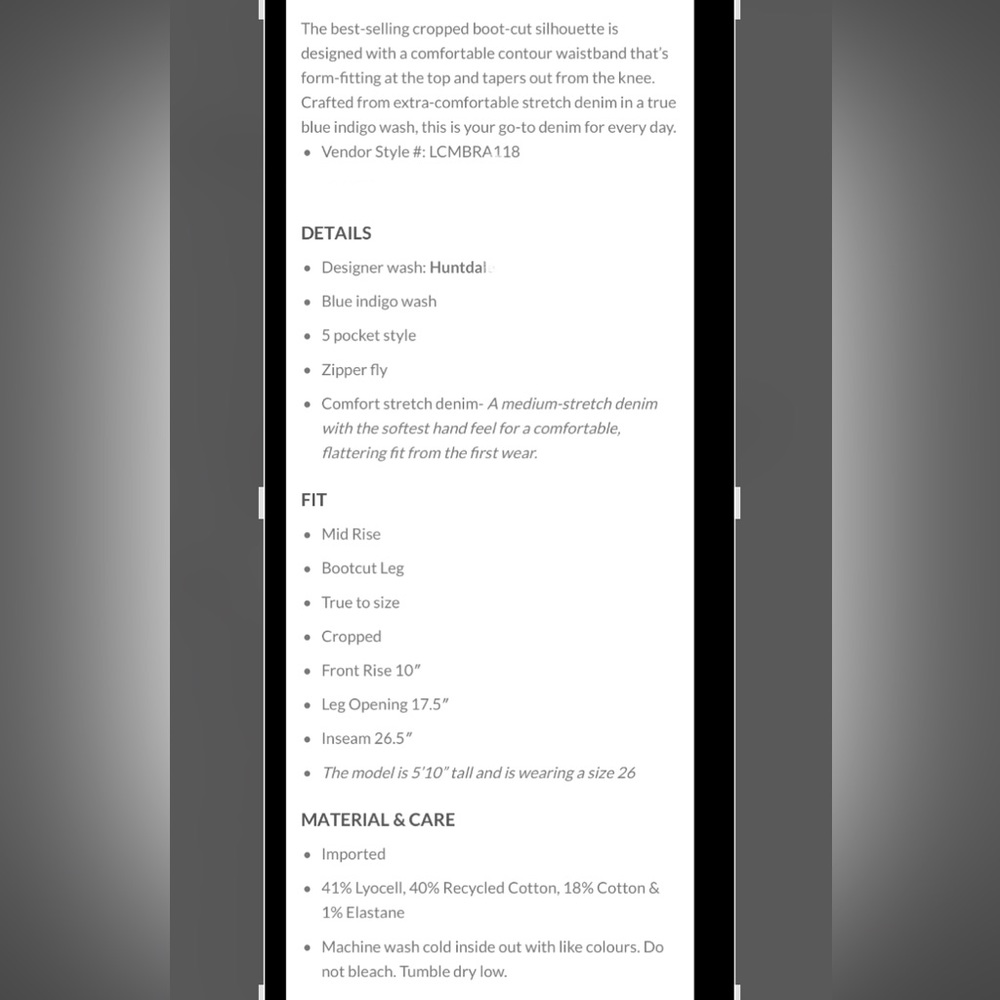 Frame Le Crop Mini Boot - image 6